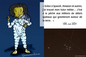 Lire la suite à propos de l’article Des satellites commerciaux qui polluent le ciel nocturne…